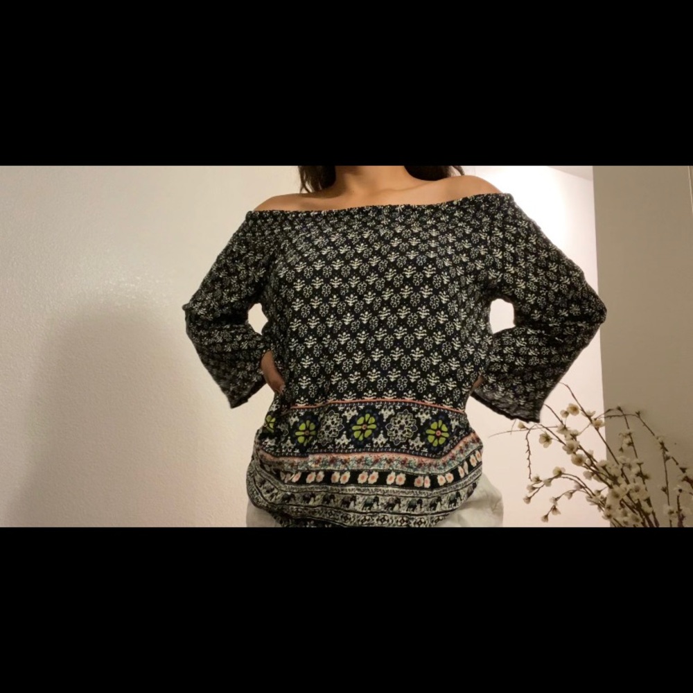 Off the shoulder top